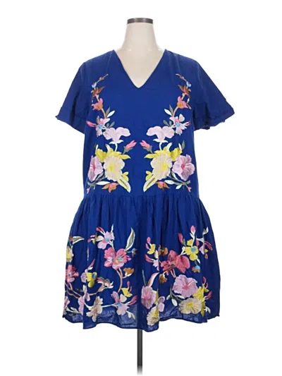 Pre-owned Asos Design Casual Dress In Blue