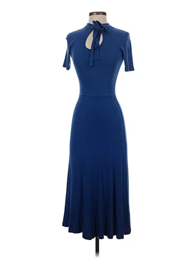 Pre-owned Asos Design Casual Dress In Blue