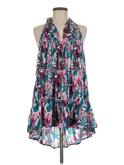 Pre-owned Asos Design Casual Dress In Blue