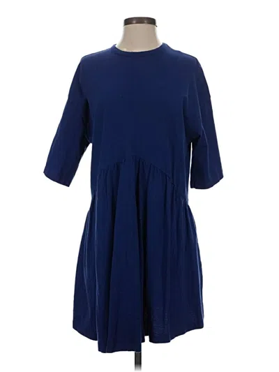 Pre-owned Asos Design Casual Dress In Blue