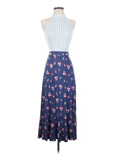 Pre-owned Asos Design Casual Dress In Blue