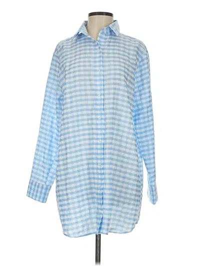 Pre-owned Asos Design Casual Dress In Blue