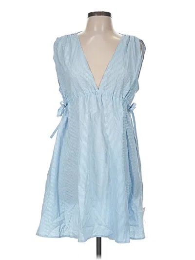 Pre-owned Asos Design Casual Dress In Blue