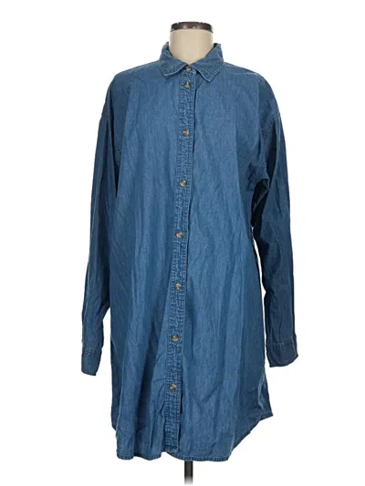 Pre-owned Asos Design Casual Dress In Blue