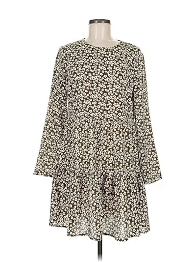 Pre-owned Asos Design Casual Dress In Brown