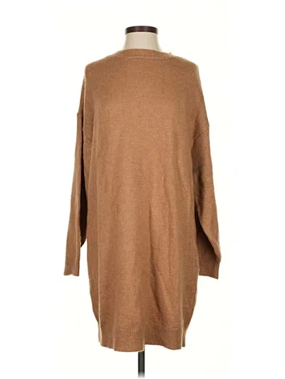 Pre-owned Asos Design Casual Dress In Brown