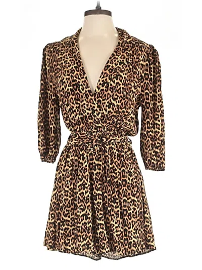 Pre-owned Asos Design Casual Dress In Brown