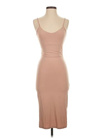 Pre-owned Asos Design Casual Dress In Brown