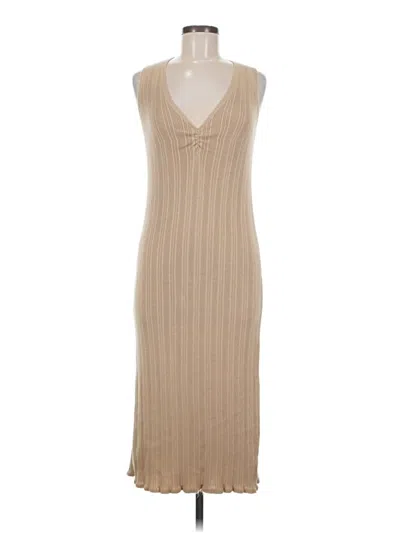 Pre-owned Asos Design Casual Dress In Brown