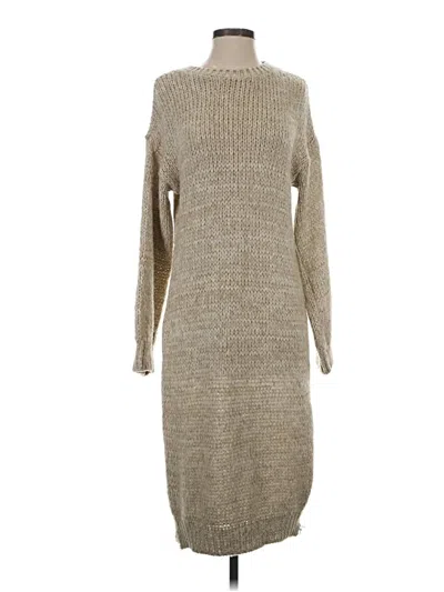 Pre-owned Asos Design Casual Dress In Brown