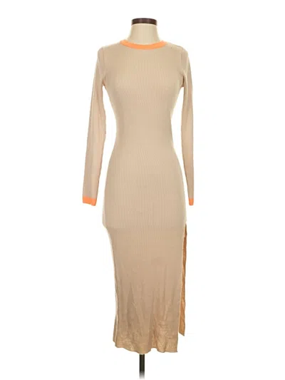 Pre-owned Asos Design Casual Dress In Brown