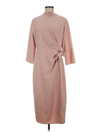 Pre-owned Asos Design Casual Dress In Brown