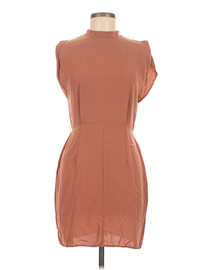 Pre-owned Asos Design Casual Dress In Brown