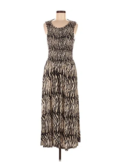Pre-owned Asos Design Casual Dress In Brown