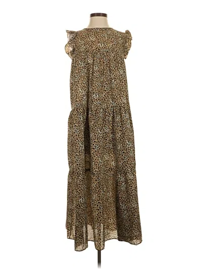 Pre-owned Asos Design Casual Dress In Brown