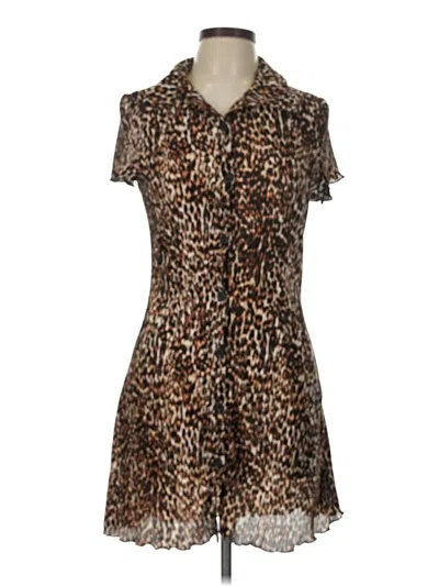 Pre-owned Asos Design Casual Dress In Brown