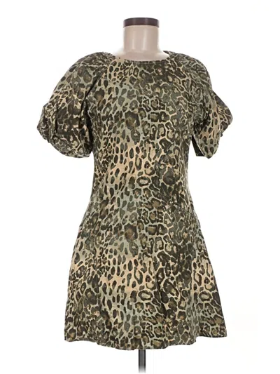 Pre-owned Asos Design Casual Dress In Brown