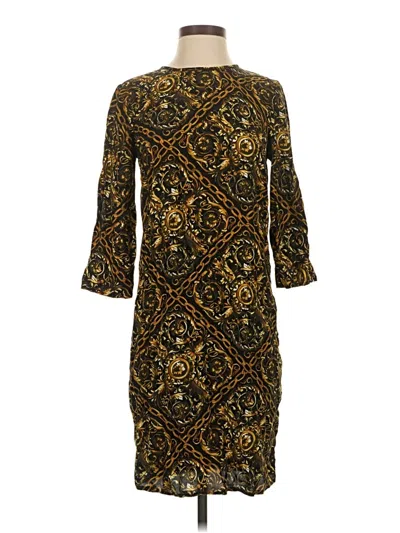 Pre-owned Asos Design Casual Dress In Gold