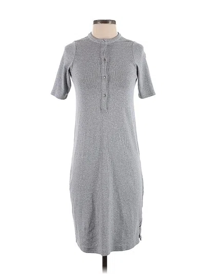 Pre-owned Asos Design Casual Dress In Gray