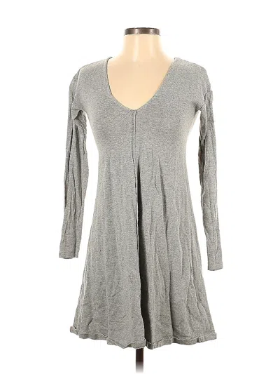 Pre-owned Asos Design Casual Dress In Gray