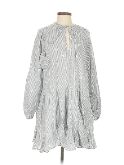 Pre-owned Asos Design Casual Dress In Gray