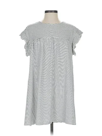 Pre-owned Asos Design Casual Dress In Gray