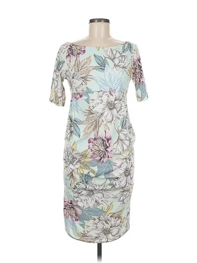 Pre-owned Asos Design Casual Dress In Gray