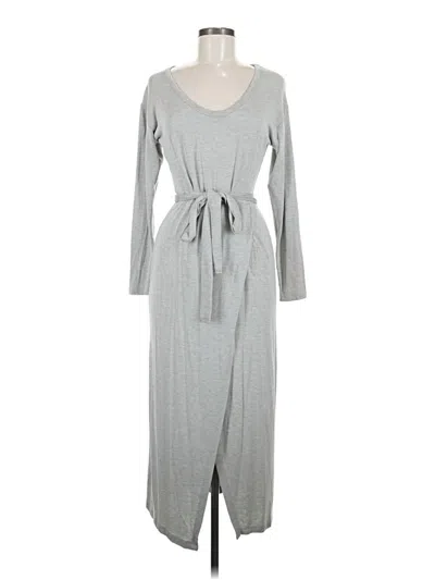 Pre-owned Asos Design Casual Dress In Gray