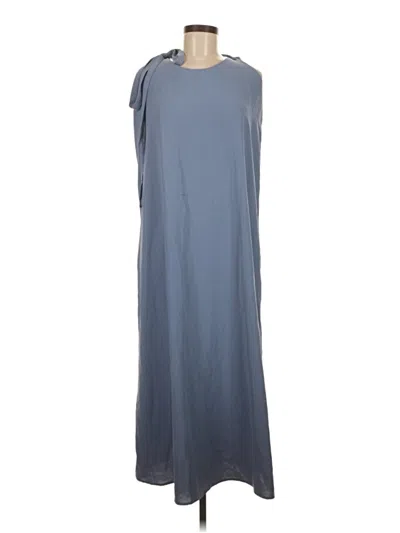 Pre-owned Asos Design Casual Dress In Gray