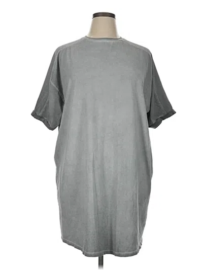 Pre-owned Asos Design Casual Dress In Gray