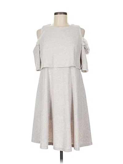 Pre-owned Asos Design Casual Dress In Gray