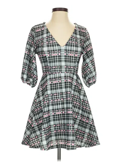 Pre-owned Asos Design Casual Dress In Gray