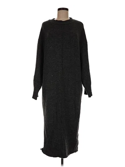 Pre-owned Asos Design Casual Dress In Gray
