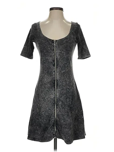 Pre-owned Asos Design Casual Dress In Gray
