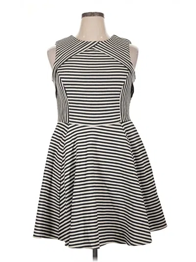 Pre-owned Asos Design Casual Dress In Gray