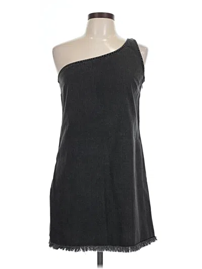 Pre-owned Asos Design Casual Dress In Gray