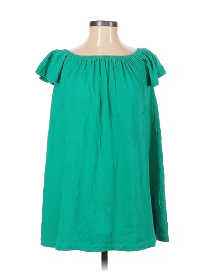 Pre-owned Asos Design Casual Dress In Green