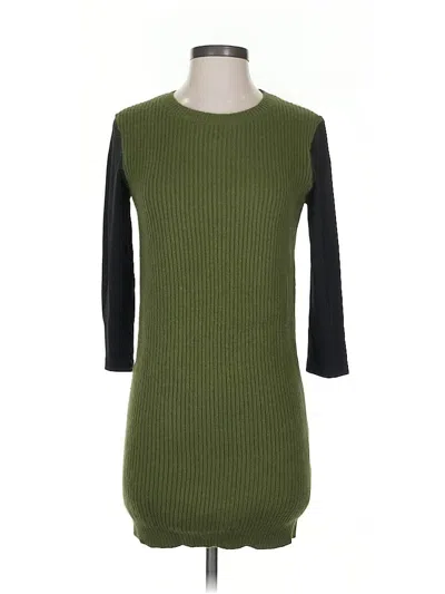 Pre-owned Asos Design Casual Dress In Green