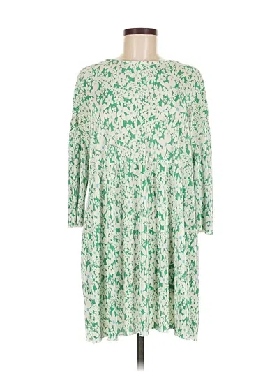 Pre-owned Asos Design Casual Dress In Green