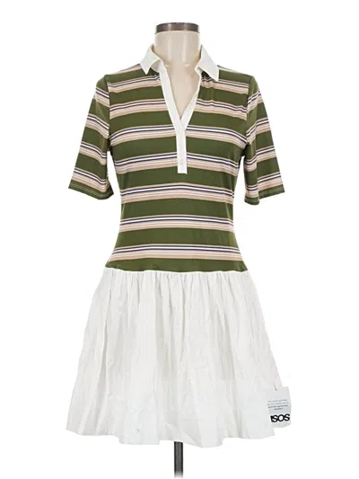 Asos Design Casual Dress In Green