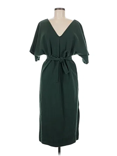 Pre-owned Asos Design Casual Dress In Green