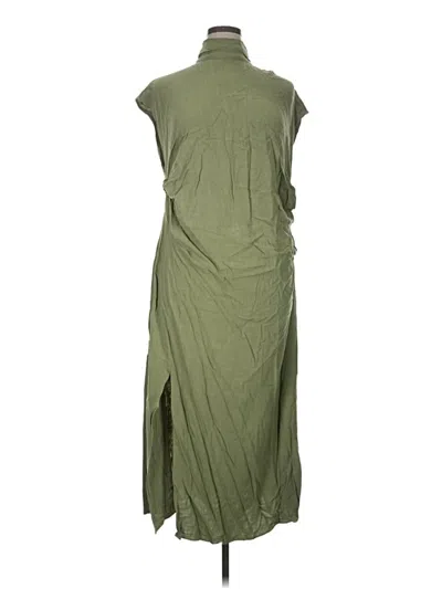 Pre-owned Asos Design Casual Dress In Green