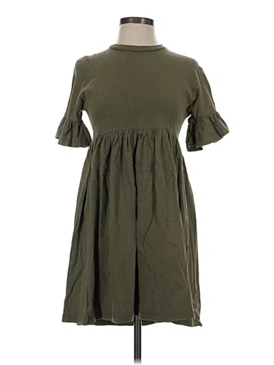 Pre-owned Asos Design Casual Dress In Green