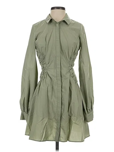 Pre-owned Asos Design Casual Dress In Green