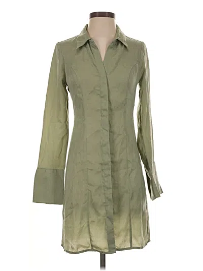Pre-owned Asos Design Casual Dress In Green