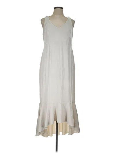 Pre-owned Asos Design Casual Dress In Ivory