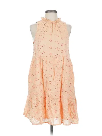 Pre-owned Asos Design Casual Dress In Orange