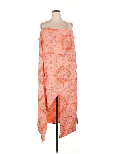 Pre-owned Asos Design Casual Dress In Orange