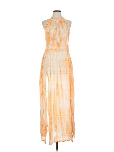 Pre-owned Asos Design Casual Dress In Orange