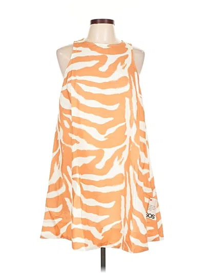 Pre-owned Asos Design Casual Dress In Orange